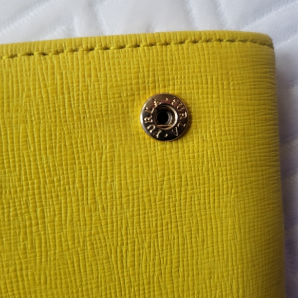 Furla large Leather Babylon Continental Wallet Purse Color: Sunny 028 - Picture 4 of 11